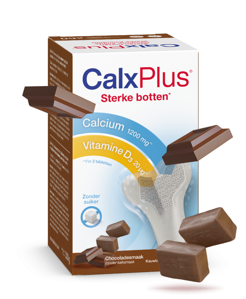 CalxPlus® Kauwtabletten Chocolade