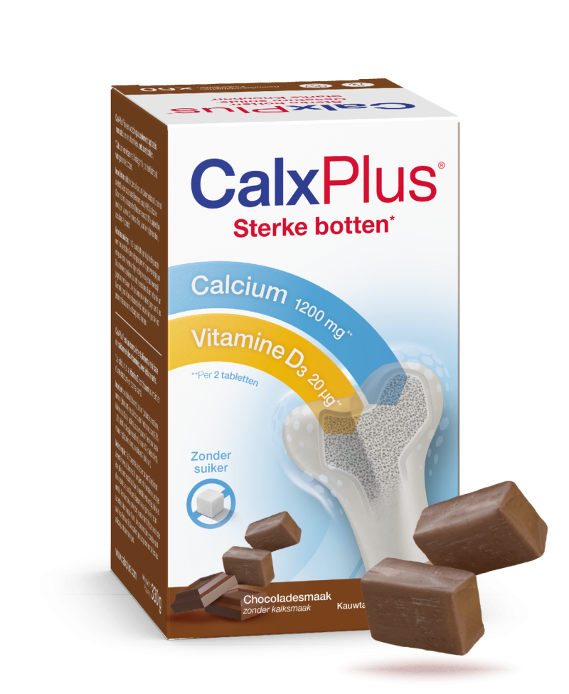 CalxPlus® Kauwtabletten Chocolade