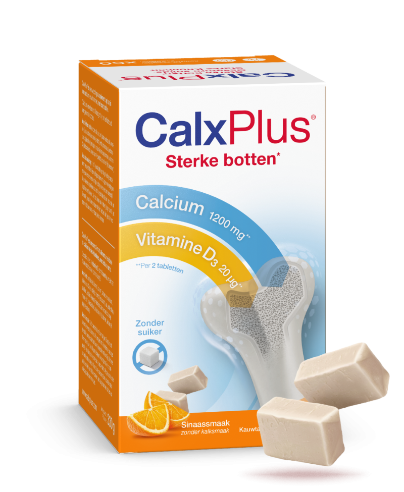 CalxPlus® Kauwtabletten Sinaasappel