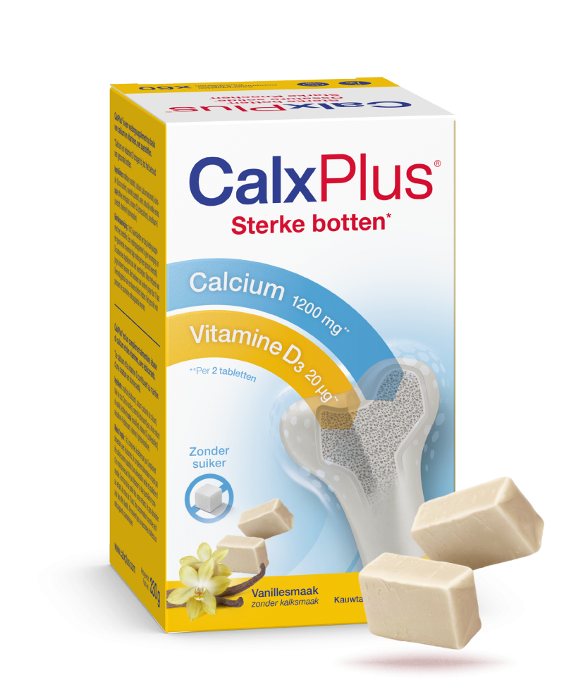 CalxPlus® Kauwtabletten Vanille