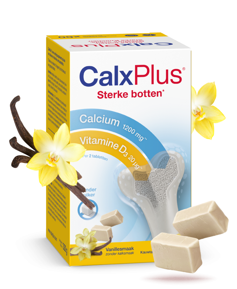 CalxPlus® Kauwtabletten Vanille